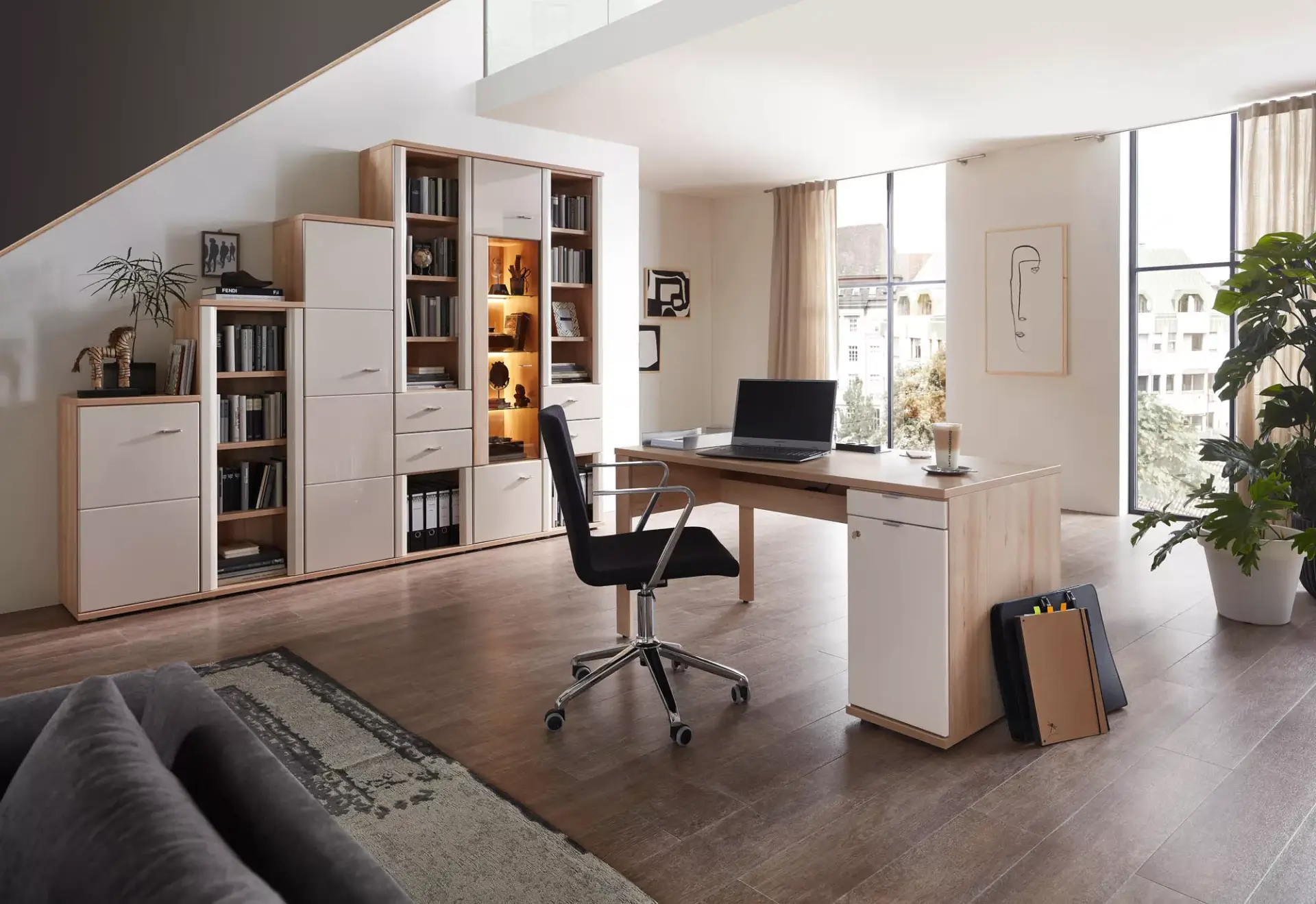 Modell Wohnbüro von Stralsunder Möbelwerke