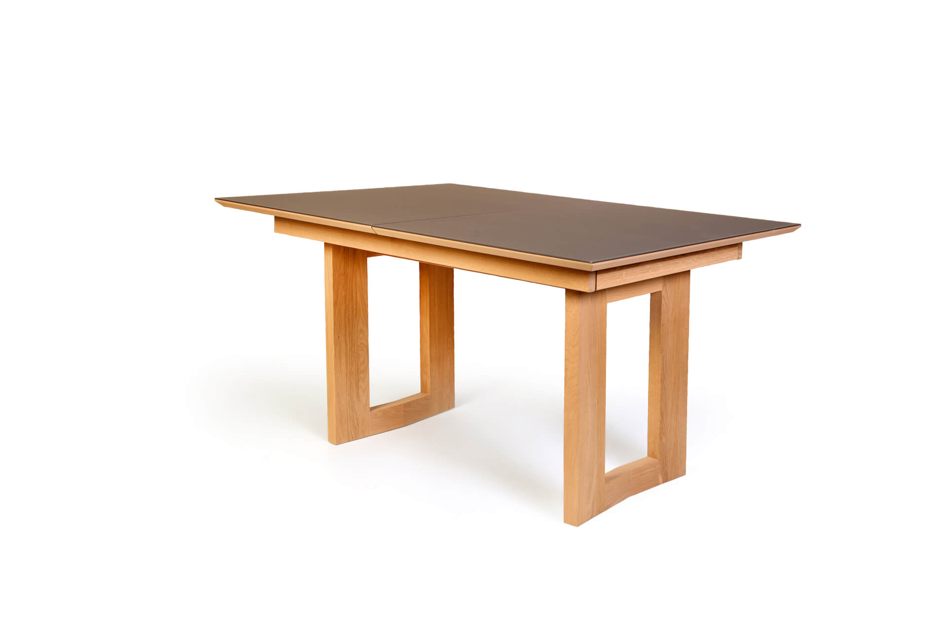 Modell Komforto Esstisch mit Glasauflage von Standard Furniture
