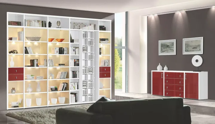 Studio von Wehrsdorfer Wohnwände Regalwand Studio von Wehrsdorfer