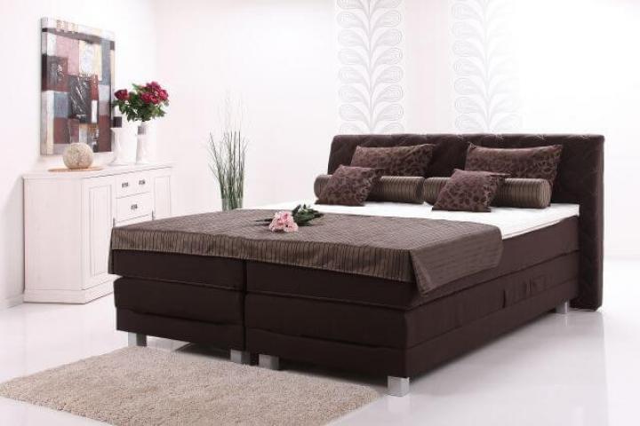 Rio von Breckle Polsterbetten Boxspringbett " Rio " mit Motor von Breckle