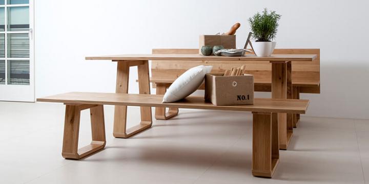 Colonia Tischgruppe von Gaderform nature living Tische Tischgruppe  Colonia von Gaderform