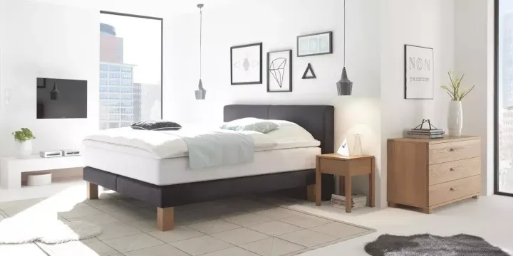 Modern von Hasena Einzelbetten Boxspringbett Modern von Hasena
