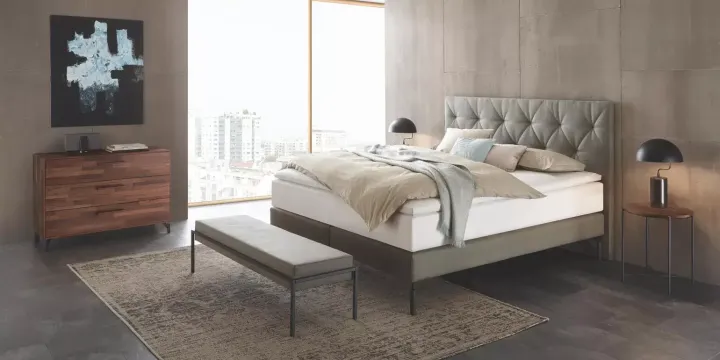 Modern von Hasena Einzelbetten Boxspringbett Modern von Hasena