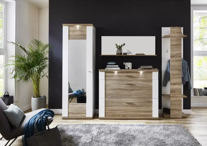 Manhattan von IDEAL Möbel Flur- & Garderobenmöbel Dielenkombination Manhattan von Ideal Möbel