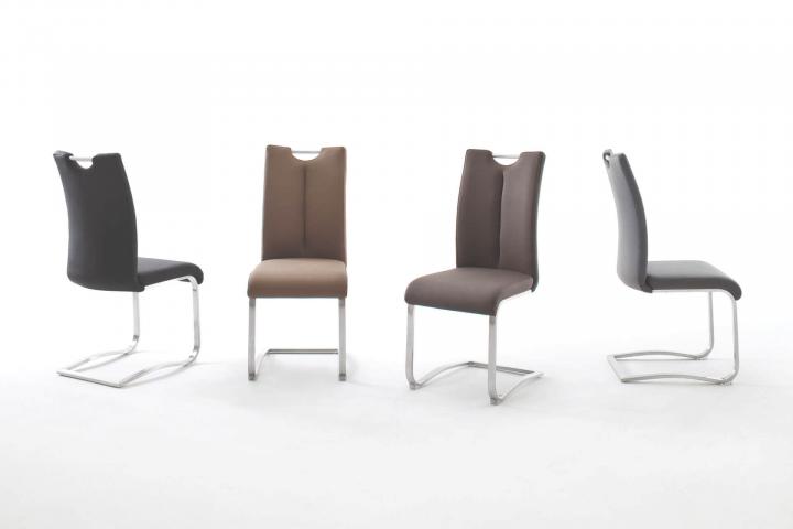 Artos Schwingstuhl Echtleder von MCA Furniture Speisen Schwingstuhl Echtleder Artos Schwingstuhl Echtleder von MCA Furniture