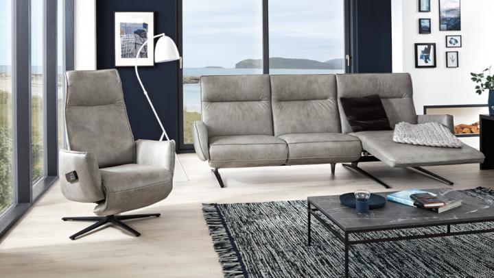 7922   S-Lounger von Himolla - S-Lounger Relaxsessel Sessel S-Lounger " 7922 "