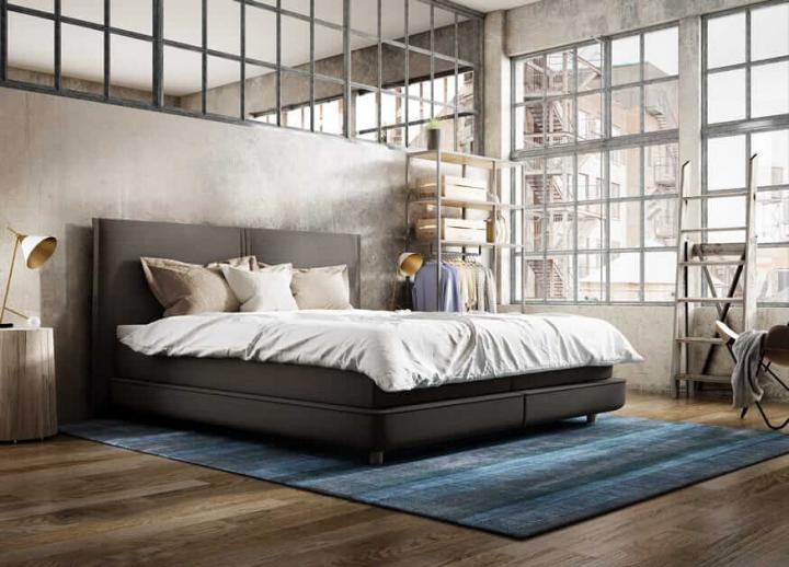 Cavalli   Industrial Vintage von Schlaraffia Boxspringbetten Boxsprinbett " Cavalli " von Schlaraffia