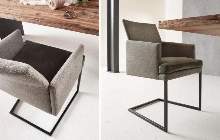 Sina 4 Slim   S-Kultur von Wöstmann Stühle Freischwinger-Sessel " Sina  Slim " von Wöstmann S-Kultur