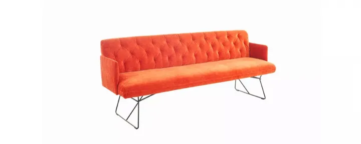 Sixty Bench von Candy Polstermöbel Bank & Eckbänke Solobank Sixty Bench von Candy