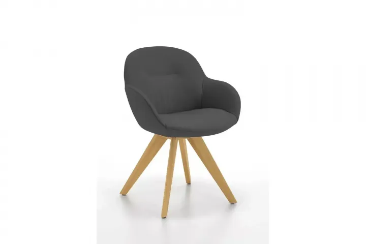 Paco 6672 von Niehoff Sitzmöbel Speisen Schalensessel  Paco 6672 von Niehoff