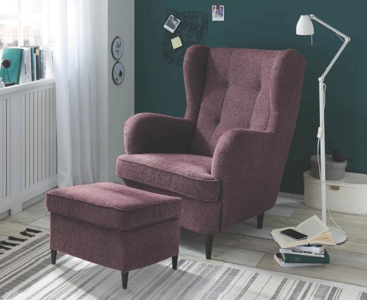 Oskar von Black Red White Einzelsessel Sessel Oskar von Black Red White