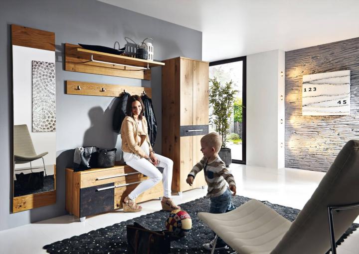 Volare von Gradel Massivholzmöbel Diele Garderobe Volare von Gradel