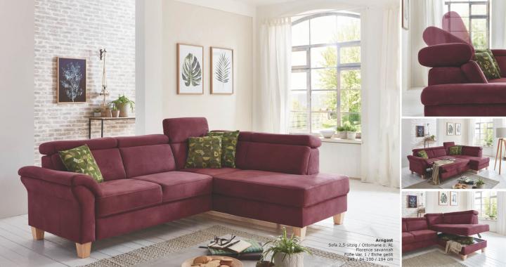 Arngast von sit & more Polstermöbel Wohnlandschaft Arngast von Steinpol - sit&more