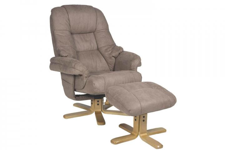 Bordeaux von Duo Collection Polstermöbel Relax Sessel mit Hocker Bordeaux von Duo Collection