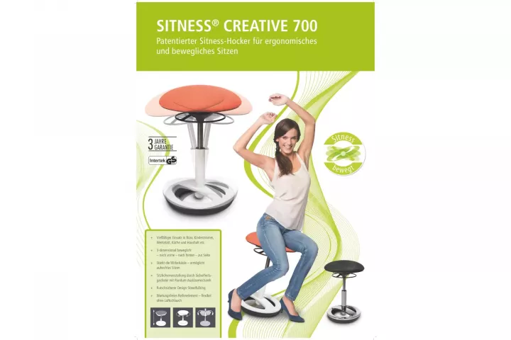 Sitness Creative 800 von Topstar Bürostühle & Chefsessel Hocker Bürostuhl Sitness Creative 800 von Topstar