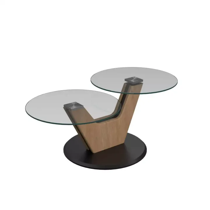1020-GKL-EBI von Vierhaus / Ilse Wohnen Couchtisch 1020-GKL-EBI von Vierhaus