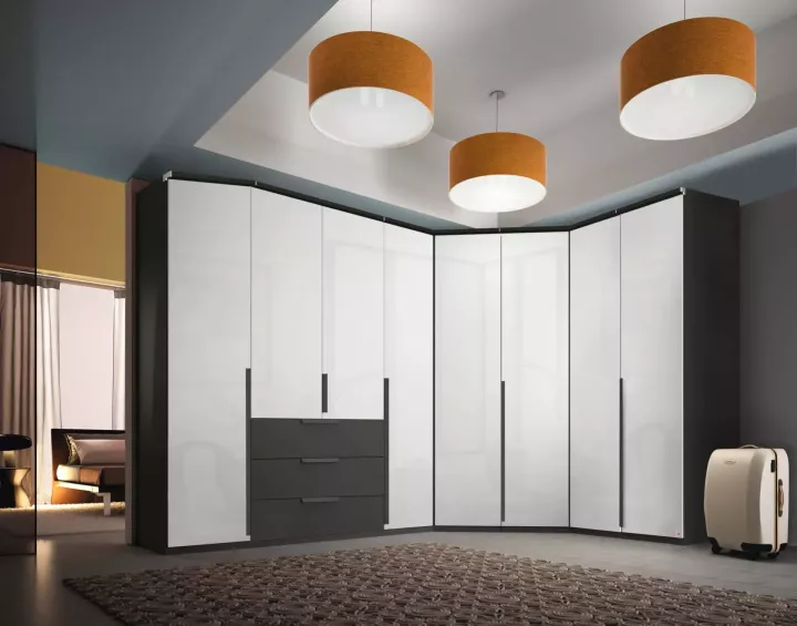 Dimension 5 von rauch ORANGE Schlafen Drehtüren - Eckschrank Dimension 5 von rauch ORANGE