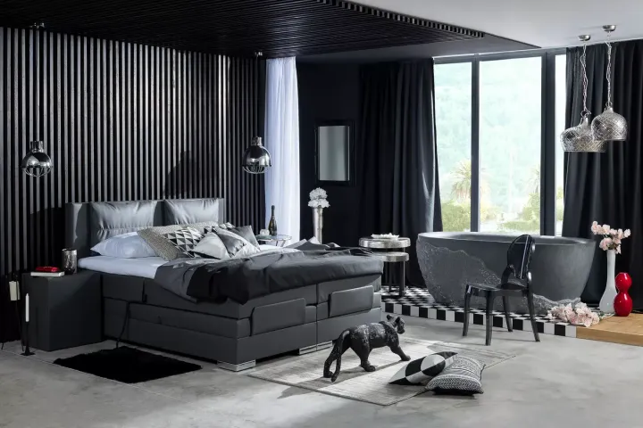 Boxspring Beverly u. Trendi Bettsystem Beverly von Dico Möbel Einzelbetten Bettsystem Beverly Boxspring Beverly u. Trendi Bettsystem Beverly von Dico Möbel