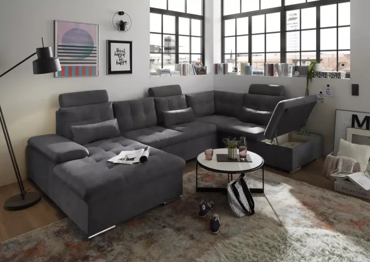Medan U von ED Lifestyle Polstermöbel Wohnlandschaft Medan U von ED Lifestyle