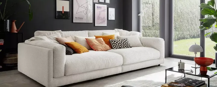 King Size von Candy Polstermöbel Sofas & Couches Polstergarnitur King Size von Candy