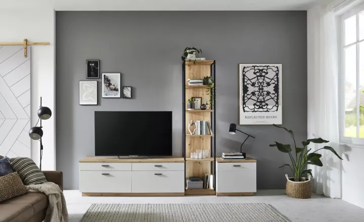 Basset von IDEAL Möbel Wohnwände Wohnwand Basset von Ideal Möbel