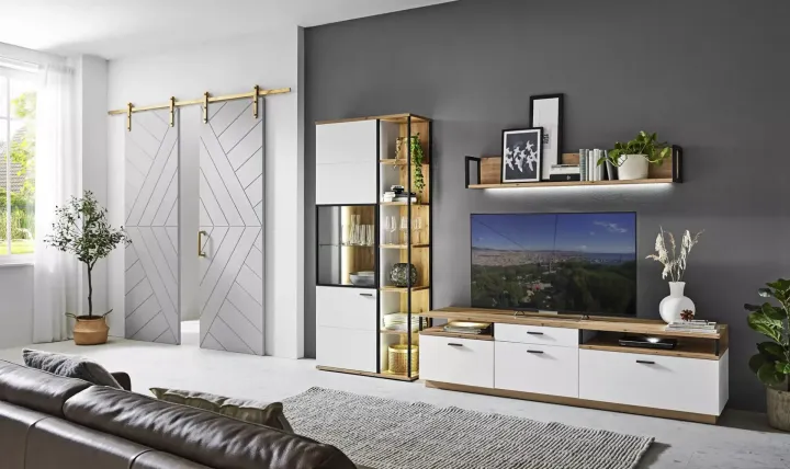 Basset von IDEAL Möbel Wohnwände Wohnwand Basset von Ideal Möbel