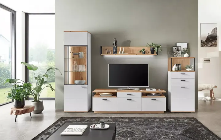 Basset von IDEAL Möbel Wohnwände Wohnwand Basset von Ideal Möbel