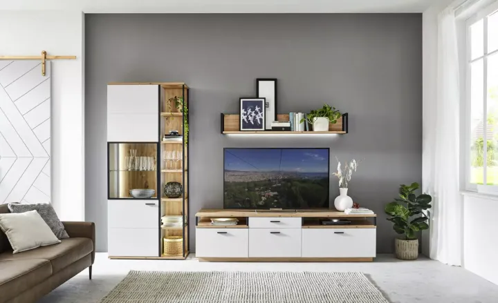 Basset von IDEAL Möbel Wohnwände Wohnwand Basset von Ideal Möbel