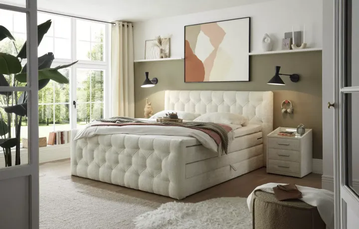 Nevada 8 von ED Lifestyle Einzelbetten Boxspringbett Nevada 8 von ED Lifestyle