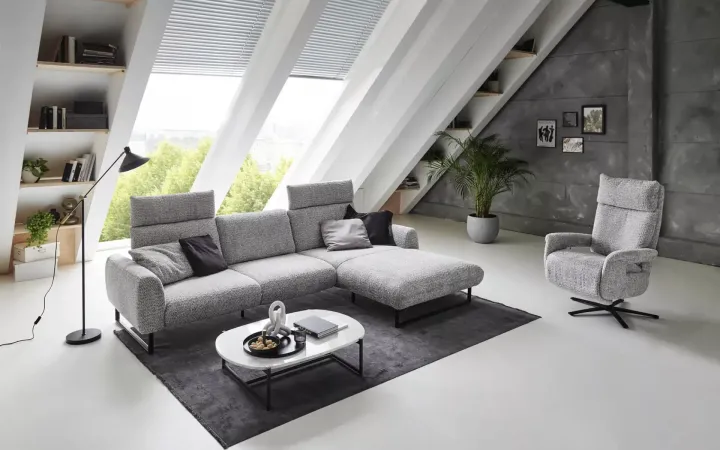 Roma von Polsteria Polstermöbel Ecksofa Roma von Steinpol - Polsteria