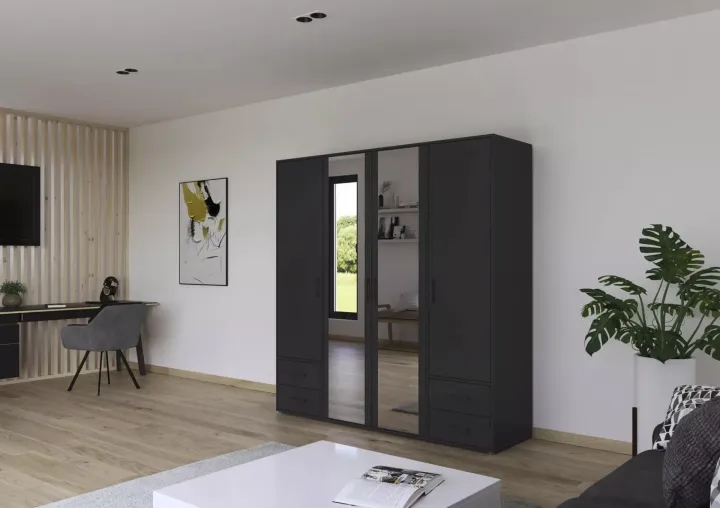 Voyager von rauch BLUE Schlafen Drehtürenschrank Voyager von rauch BLUE