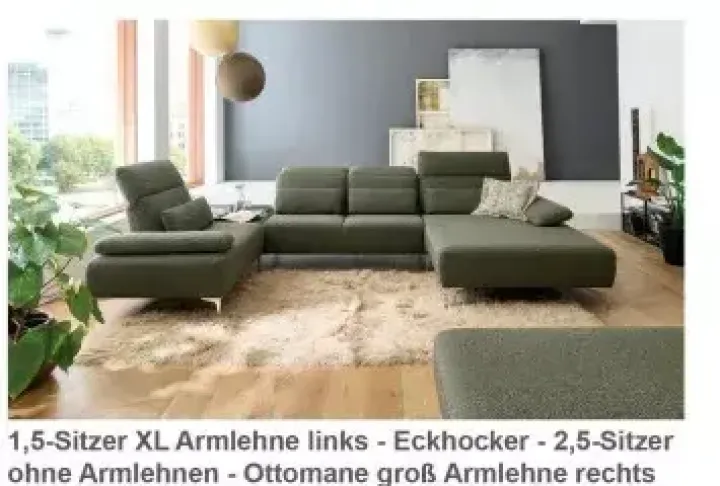 7000 von Carina Polstermöbel Polstermöbel Ecksofa Comfortpolster 7000 von Carina
