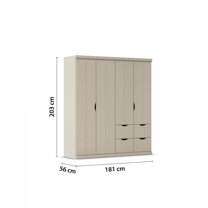 Frieda von rauch BLUE Kleiderschränke Drehtürenschrank Frieda von rauch BLUE