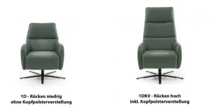 ZE-RS24078 von Zehdenick Relaxsessel Sessel + Hocker ZE-RS24078 von Zehdenick