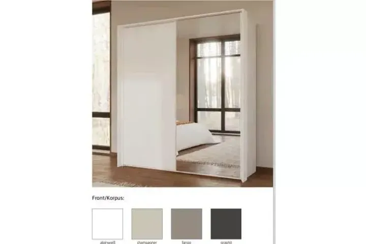 Taro von rauch ORANGE Schlafen Schwebetürenschrank Taro von rauch ORANGE