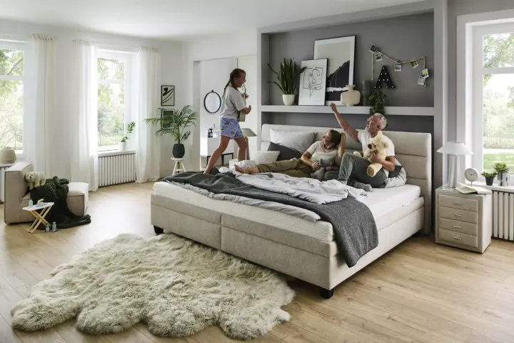 OC-PB25055 von Oschmann Polsterbetten Familien-Polsterbett OC-PB25055 von Oschmann